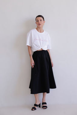 Martichelli Юбка чёрная  фото 5