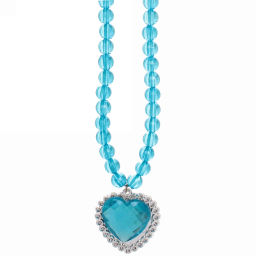 Цена за 2 шт. Набор карнавальный "Волшебница" (палочка, ободок, подвеска, браслет), голубой