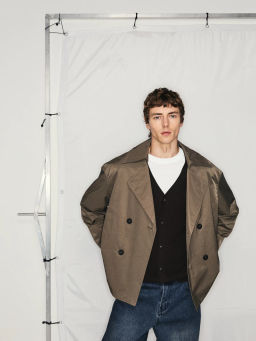 Укороченный плащ / Zarina фото 2