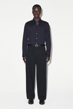 CAMISA SASTRE DE POPELINA DE ALGOD?N SLIM FIT - H&m фото 10