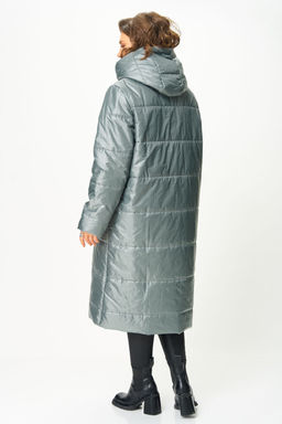 Пальто Anastasia Mak 3011 мох фото 7