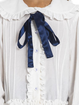 Школьная блузка для девочки О77017 - Карамелли фото 5