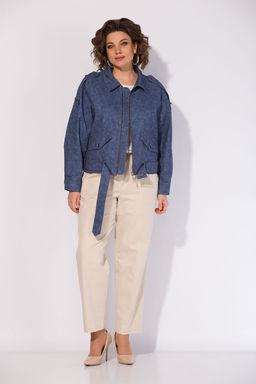 Костюм Liliana 1522-1507 синий+экрю