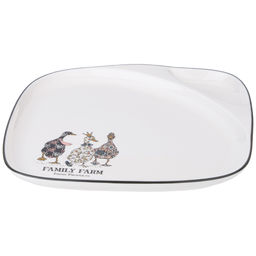 ТАРЕЛКА ОБЕДЕННАЯ LEFARD FAMILY FARM 2 СЕКЦИИ 26*2,5 СМ  фото 3