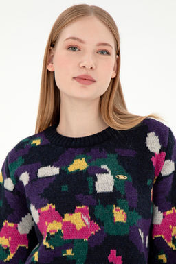 Женский темно-синий свитер Неожиданная скидка в корзине - U.s. polo assn фото 2