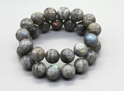 Браслет из Лабрадора шарик 16мм