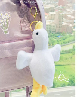 Брелок на ключи или сумку, гусь-обнимусь 18см - Buro фото 2