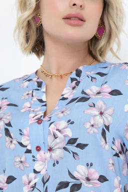 Блуза Bellovera 40Б5304 голубой