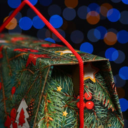 Коробка подарочная Сумка бирюзовая, 22,5 х 34 х 10 см - Simaland фото 5