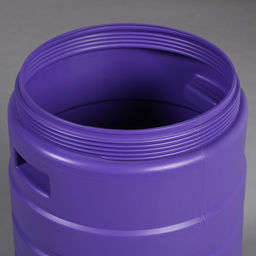 Бочка пищевая, 35 л, горловина 27 см, пластиковая, с крышкой, МИКС