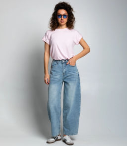 Джинсы #КТ61926, голубой