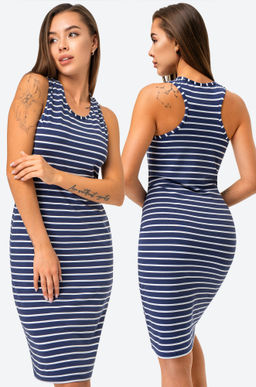 Женское платье-майка в полоску Happy Fox