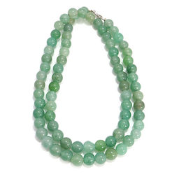 Бусы из камня Нефрит 6мм приносит успех в карьере и в бизнесе - Сандаловый дом фото 2