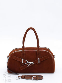Сумка женская кожаная 91177MSS brown Velina Fabbiano-Safenta