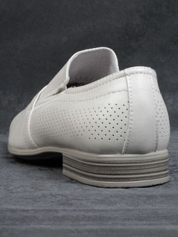 C202-1 WHITE Полуботинки мужские (натуральная кожа)