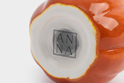 Емкость для соли или перца, 7 см, керамика, оранжевая, Тыква, Bright pumpkin - Anna lafarg фото 6