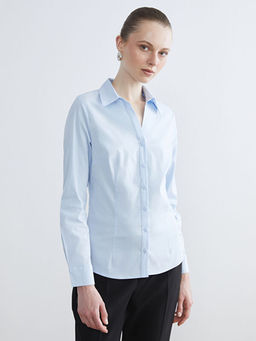 Regular Fit Poplin Kad?n G?mlek