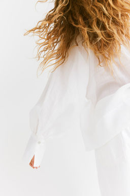 Blusa con mangas globo - H&m фото 2