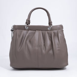 Сумка-тоут на молнии, цвет бронзовый