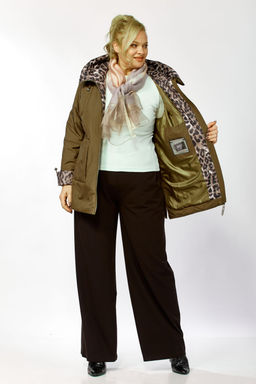 Куртка SHETTI 2215 хаки  фото 7