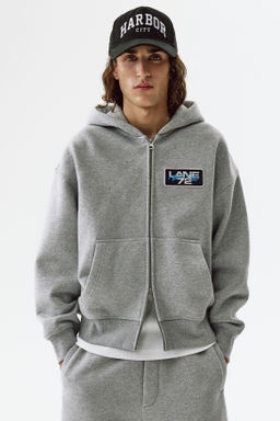 Chaqueta sudadera con capucha Oversized Fit - H&m фото 3