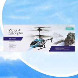 Вертолёт радиоуправляемый Victor, заряд от USB, свет, элементы из металла, цвет серый - Simaland фото 9