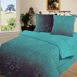 Постельное белье - Поплин Deluxe Притяжение 1,5-спальный - Luteks фото 2