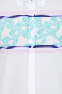 U. S. Polo Assn Мужская белая рубашка с длинным рукавом - U.s. polo assn фото 6