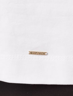 Футболка из премиального хлопка с авторским принтом - Vilatte фото 2