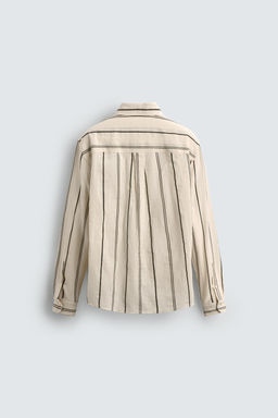 STRIPED JACQUARD SHIRT - Zara фото 8