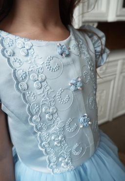 А22-3 Платье для девочки Эльза - Etoelf фото 8