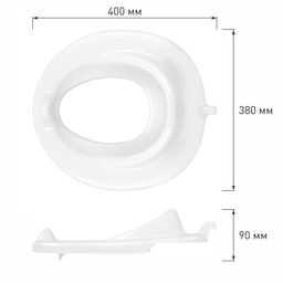 Накладка для унитаза детская (белый) М8991 - Альтернатива фото 7