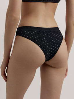 CONTE PRINT DOTS LBR 2544 Трусы женские black-cameo - Conte elegant фото 2
