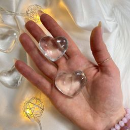 Сердце из Горного Хрусталя