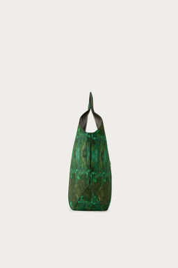 MAXI SHOPPER ESTAMPADO MARISA BERENSON X ZARA / Verde фото 4