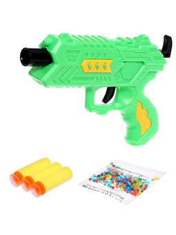 Бластер Сверчёк, стреляет мягкими и гидрогелевыми пулями, цвет МИКС - Simaland фото 13