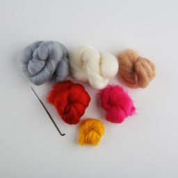 Валяние из шерсти на новый год. Игрушка своими руками Гномик с подарком, новогодний набор для творчества