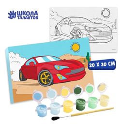 Картина по номерам Ралли в пустыне 2030 см