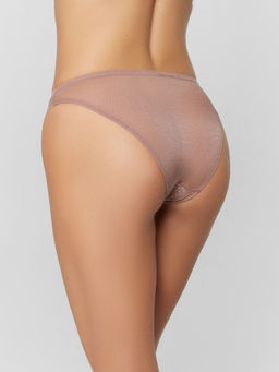 Цена за 2 штуки! Трусы женские слипы в розовом оттенке в горошек горошек на розовом дереве 412606 - Mark formelle фото 4