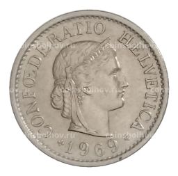 10 раппенов 1969 года Швейцария