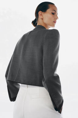 BLAZER ALAMARES ZW COLLECTION / Gris vigor? - Zara фото 3