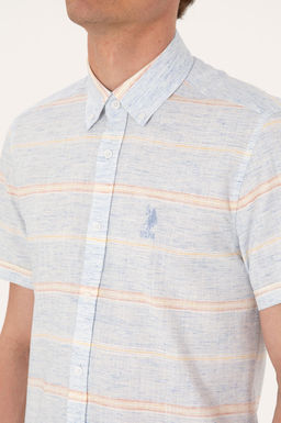 Erkek A__k Mavi K_sa Kollu G_mlek Sepette S_rpriz _ndirim - U.s. polo assn фото 7