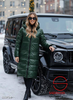 Теплая зимняя куртка с капюшоном - Bruno фото 3