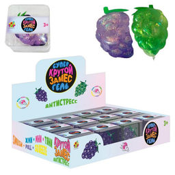 Крутой замес. Супергель "Виноград" 6*4,5 см 1 шт. в пвх кор., 12 шт в д.б. арт.Т25380