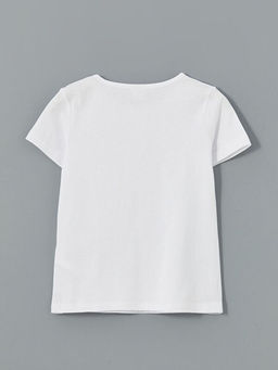 Bisiklet Yaka K?z ?ocuk Ti??rt ve ?ort