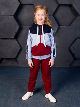 Спортивный костюм "Фристайл ",бордовый