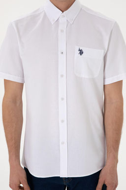 Erkek Beyaz K_sa Kollu G_mlek Sepette S_rpriz _ndirim - U.s. polo assn фото 6