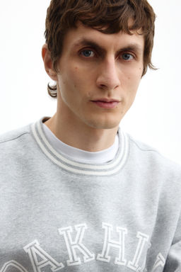 Loose Fit Printed sweatshirt - H&m фото 4