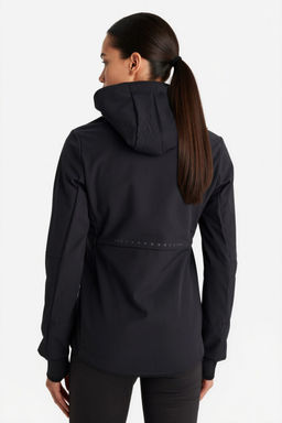 DefactoFit Водоотталкивающее ветрозащитное пальто Slim Fit с капюшоном и карманом на молнии с флисовой подкладкой из софтшелла  фото 15