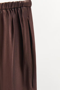 SATIN TROUSERS - Zara фото 6